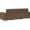 Sofa 3 vnt. Ruda Lino mišinio audinys