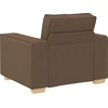 Sofa 3 vnt. Ruda Lino mišinio audinys