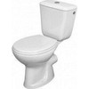 Kompaktiškas WC komplektas Cersanit Mito Pilkas 68,5 cm baltas (5907720680084)