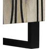 Šoninė spintelė 3 vnt. Balta 180 x 33 x 75 cm