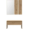 prieškambario baldų komplektas Artisan Oak Engineered Wood