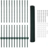Tvora su stulpais Žalia 1 x 25 m Plienas 3336717