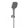 Rinkinys prysznicowy 841-255-61 / KFA / MALAGA / Rinkinys NATRYSKOWY KOMPLETNY PUNKTOWY , PVD GUN METAL Pilkas/
