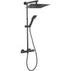 Dušas Ferro Trevi aikštė su chromo raiteliu (NP75SQ- TRV7U- BL)