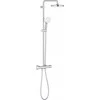 Dušo komplektas Grohe Grohe dušo sistema su termostatu, montuojama ant sienos, Tempesta System 210, chromas, 26811001
