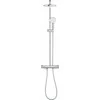 Dušo komplektas Grohe Grohe dušo sistema su termostatu, montuojama ant sienos, Tempesta System 210, chromas, 26811001
