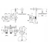 Rinkinys prysznicowy KFA 5779-510-22 / KFA / MOZA 316L / Rinkinys PRYSZNICOWY TERMOSTAT PODTYNKOWY 2F ,STAL NIERDZEWNA /