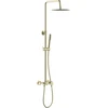 Dušo komplektas momali 2424930-BAPV / VALVEX / CANNOLI / PURŠKIMO KOLONĖLĖ , BRUSHED GOLD /