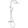Dušo komplektas momali Premium lietaus dušas su termostatiniu dušo maišytuvu KFA MOZA PVD BRUSHED NICKEL 5736-920-21