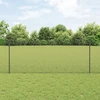 Suvirintas vielos tvora su stulpeliais 10 x 1 m Pilka Tinklelis