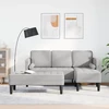 Sofa Sofos komplektas 2 vnt. Debesų pilka Poliesteris