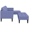 Sofa Sofos komplektas 2 vnt. Džinsinės mėlynos Poliesteris