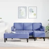 Sofa Sofos komplektas 2 vnt. Džinsinės mėlynos Poliesteris