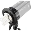 Apšvietimo priedas - Godox AD B2 Dual Power Flash Head (400 W/s, Bowen S type mount)