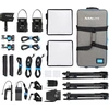 Studijos rinkinys Nanlite PavoSlim 60B & Forza 60B II KIT 60B x2 + Forza 60BII - 3 šviesų rinkinys su stovu (01-006 FORZA 60BII-3)