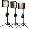 Studijos rinkinys Nanlite PavoSlim 60B LED panelių 3 šviesų rinkinys su stovu (01-006 3KIT-LS-ST)
