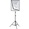 Studijos komplektas Puluz softbox 50x70cm, trikojis, LED lemputė 4 vnt PU5071EU