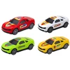 Lean Toys Vilkikas su šviesomis ir garsais, 57 cm, 4 automobiliai