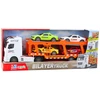 Lean Toys Vilkikas su šviesomis ir garsais, 57 cm, 4 automobiliai