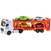 Lean Toys Vilkikas su šviesomis ir garsais, 57 cm, 4 automobiliai