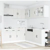 Virtuvinių spintelių komplektas, 11 dalių, Kalmar, balta