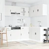 Virtuvinių spintelių komplektas, 11 dalių, Porto, balta