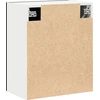 Pakabinama spintelė Lyon 2 pcs Juodas ąžuolas 50 x 31 x 60 cm