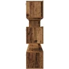 TV staliukas TV Cabinet Set 6 vnt. 30,5 x 30 x 90 cm Senovinis medis