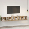 TV staliukas TV spintelių komplektas 4 vnt. Amatininkų ąžuolas
