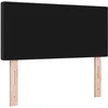 LED galvūgalis Tamsiai pilka 80 cm Kordūrinis audinys