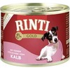 Šunų Maistas - RINTI Gold Veršienos Drėgnas Šunų Maistas 185g Be Glitimo Be Sojų