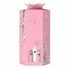 Rituals rinkinys: The Ritual Of Sakura dušo putos, 200 ml + The Ritual Of Sakura blizgus kūno purškiklis, 150 ml + The Ritual Of Sakura kūno losjonas, 150 ml moterims