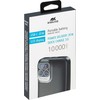 „RivaCase“ išorinė baterija 10.000 mAh USB-C 20W LCD 1X WE/WY USB-C PD 20W 2X USB-A QC 3.0 18W juoda