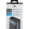 RIVACASE Power Bank 20000 mAh QC/PD 45W LCD for Nešiojamas kompiuteris Juodas
