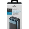 RIVACASE Power Bank 30000 mAh QC/PD 65W LCD for Nešiojamas kompiuteris Juodas