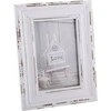 Nuotraukų rėmelis ZEP Rivoli baltas 10x15 medinis rėmas SY946W