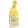 Logon RJ-45/RJ-45 U/UTP kat.5e Geltonas 0.3m (853911)