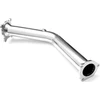 RM Motors downpipe tiesus lenktas vamzdis