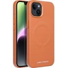 ROAR dėklas LEATHER MAG, suderinamas su MagSafe, skirtas IPHONE 12 Pro Brown