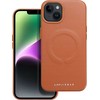 ROAR dėklas LEATHER MAG, suderinamas su MagSafe, skirtas IPHONE 12 Pro Brown