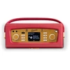 Roberts Radio Revival iStream3L Classic Raudona