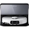Roborock S8 MaxV Ultra dulkių siurblys - robotas su pajungimu prie vandentiekio ir kanalizacijos, Baltos spalvos