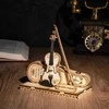 Robotime Medinė 3D dėlionė - Smuikas