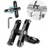 Rockbros KS-415 Aluminum Adjustable Bottle Cage Adapteris - Juodas