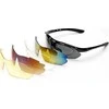 Rockbros 10003 polarized cycling glasses - juodos spalvos