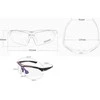 Rockbros 10003 polarized cycling glasses - juodos spalvos