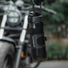 Rockbros S550H-1 700 ml termo butelis su magnetiniu laikikliu ir tvirtinimo dirželiu - Juodas