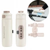 Gertuvė Rockbros S550H-1 700 ml termosas su magnetiniu laikikliu ir tvirtinimo dirželiu - rusvai gelsvas
