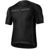 Rockbros 15120002004 short sleeve XL cycling jersey – juodos spalvos