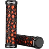 Rockbros 2017-14AOR bicycle grips – juodos spalvos and oranžinis